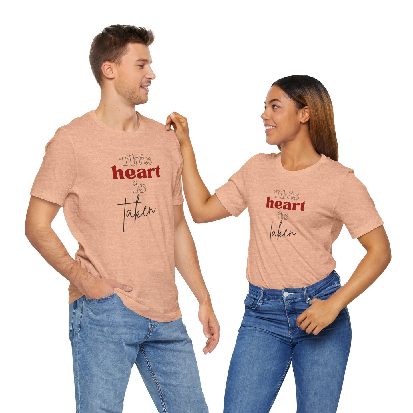 This Heart Is Taken, Unisex Jersey Short Sleeve Tee