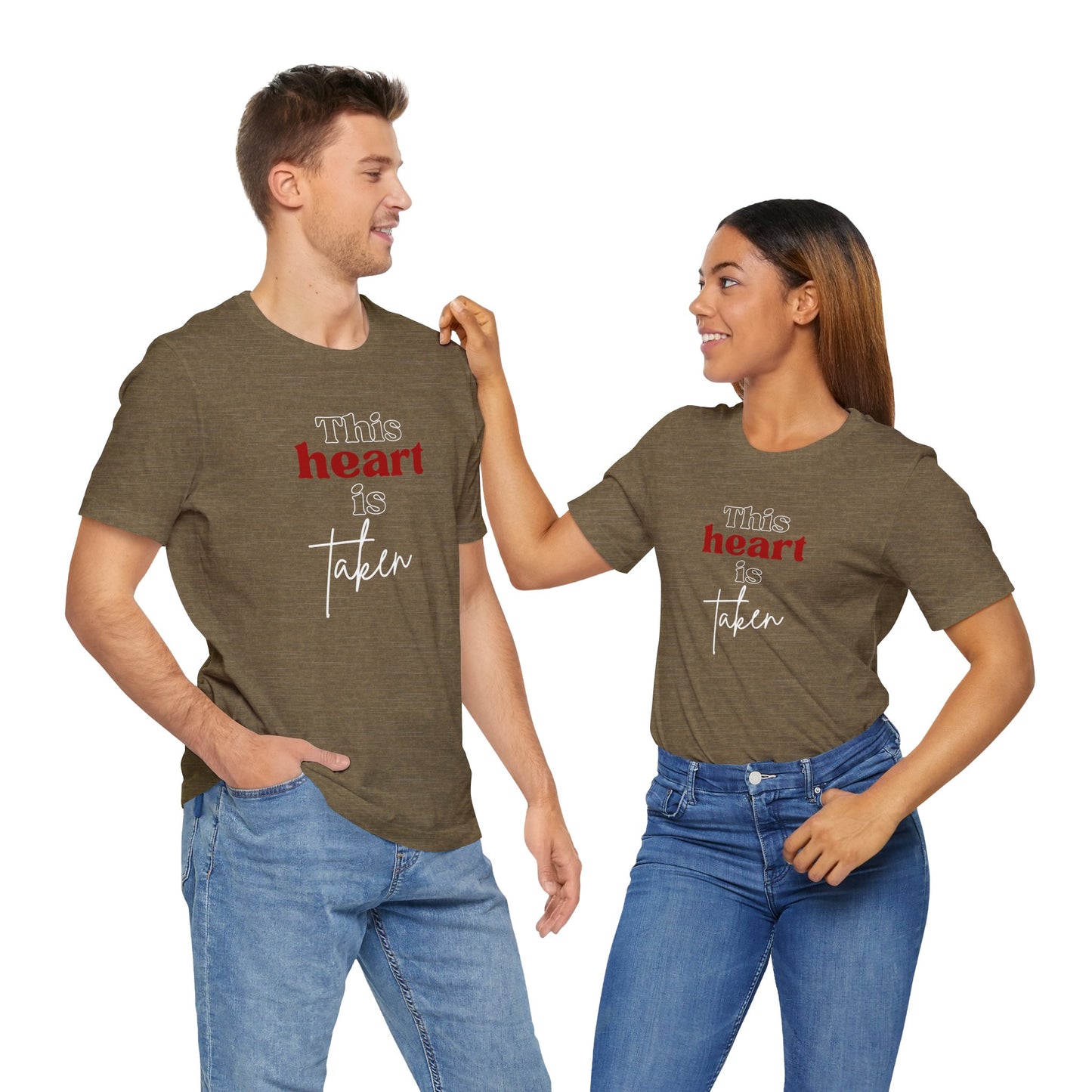 This Heart Is Taken, Unisex Jersey Short Sleeve Tee