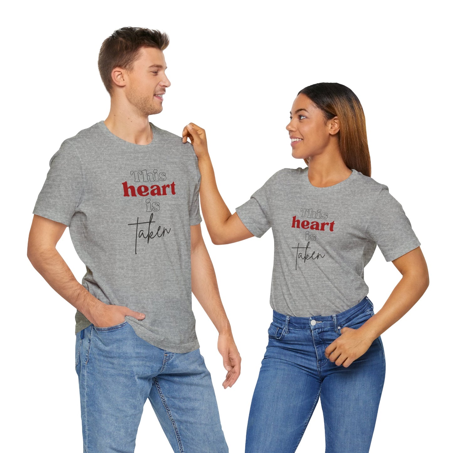 This Heart Is Taken, Unisex Jersey Short Sleeve Tee