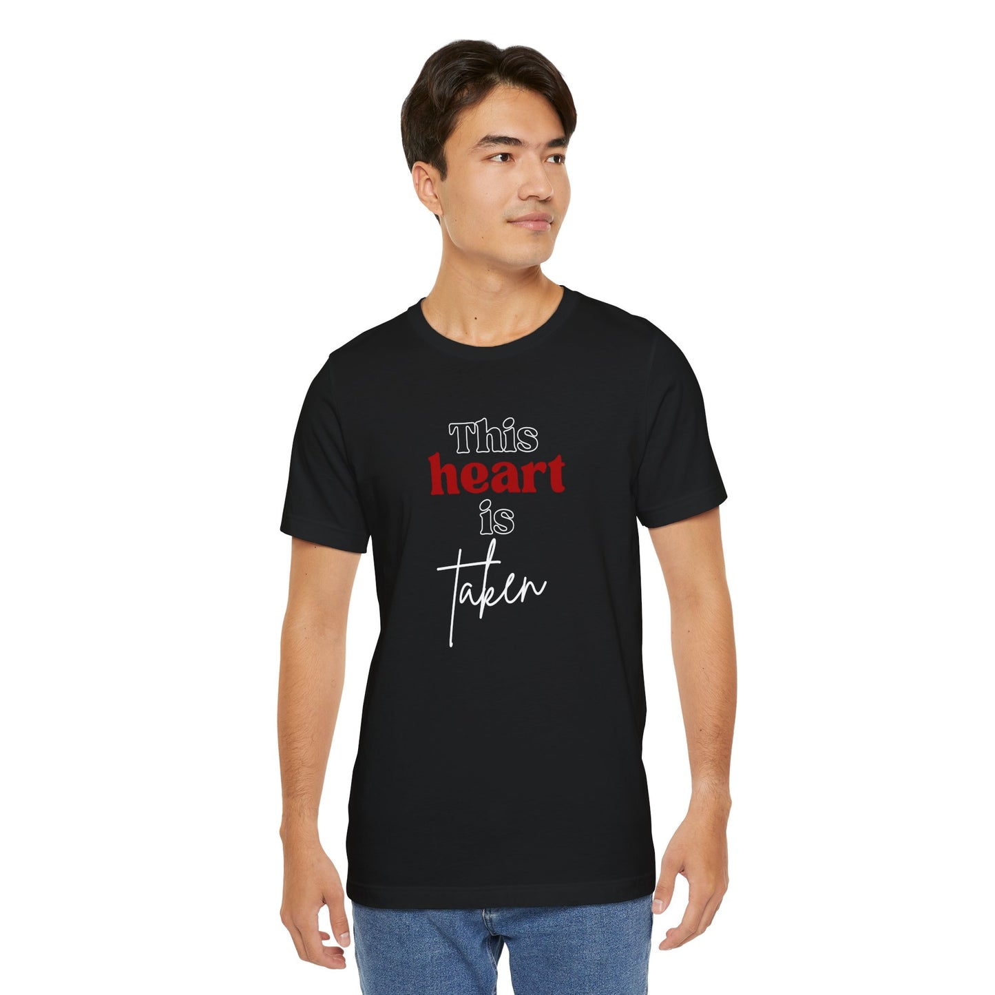 This Heart Is Taken, Unisex Jersey Short Sleeve Tee