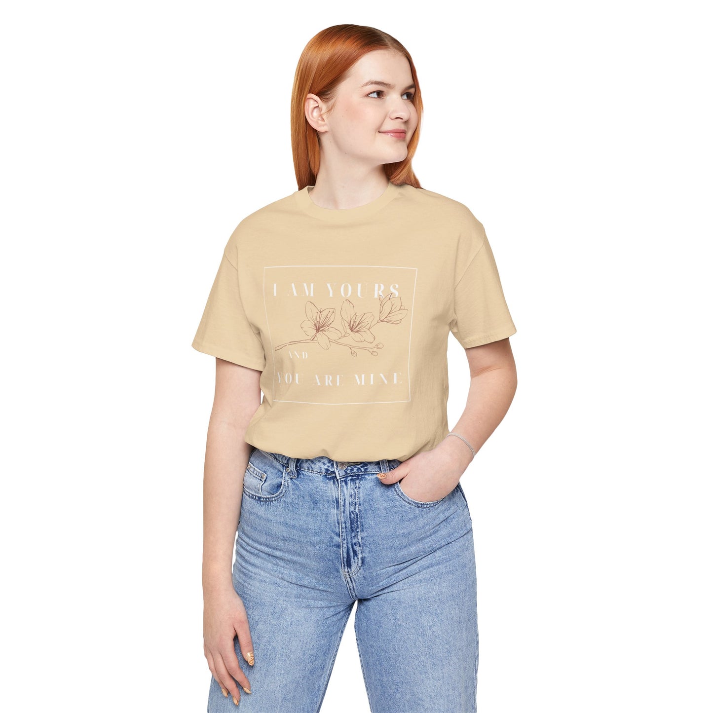 I Am Yours and You are Mine, Unisex Short Sleeve Tee