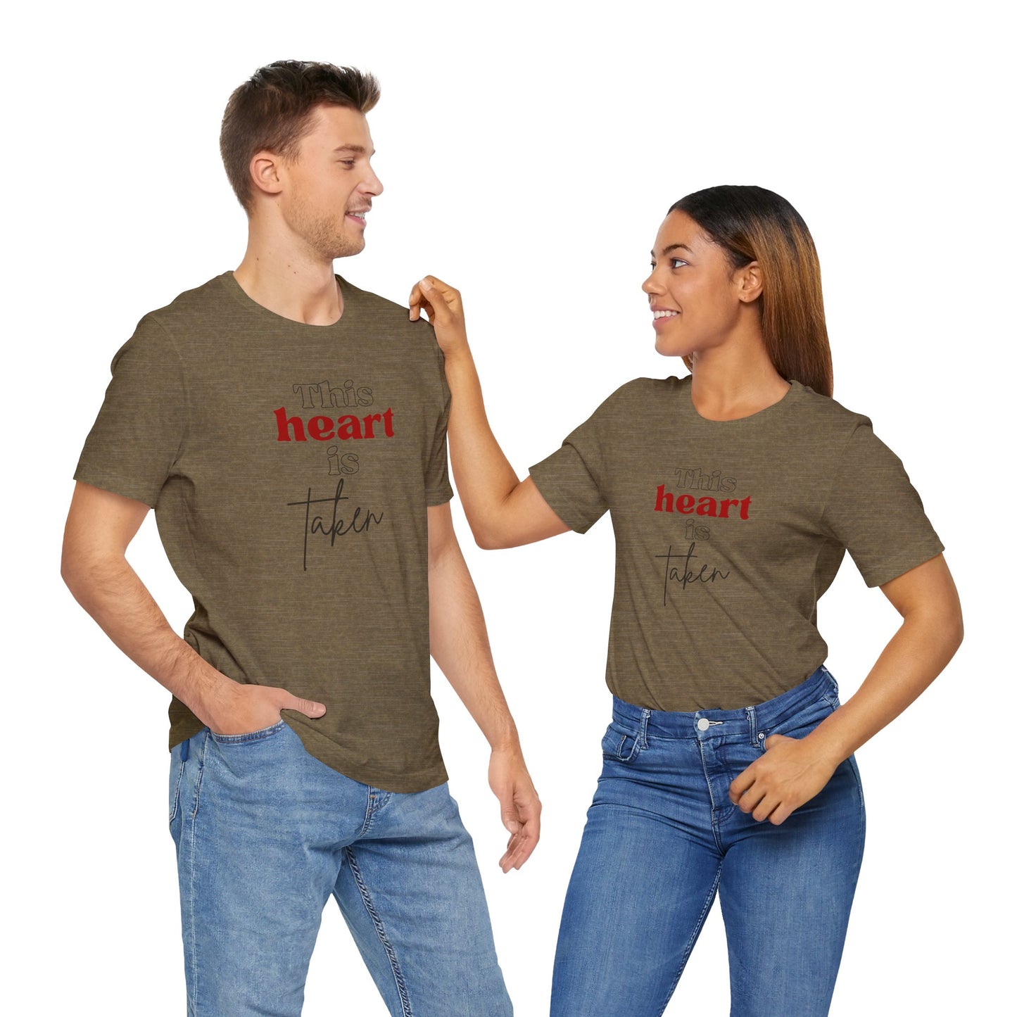 This Heart Is Taken, Unisex Jersey Short Sleeve Tee