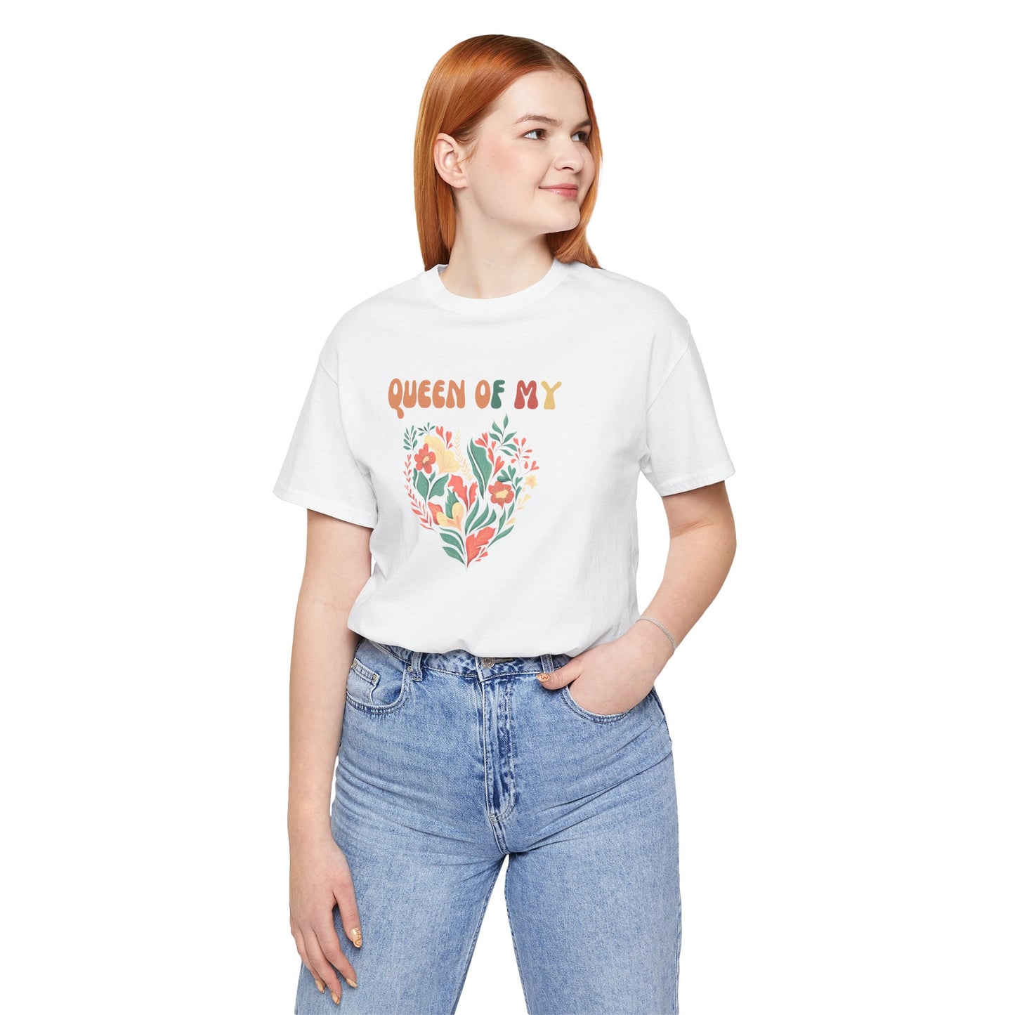 Queen of my heart, Valentine, premium shirt
