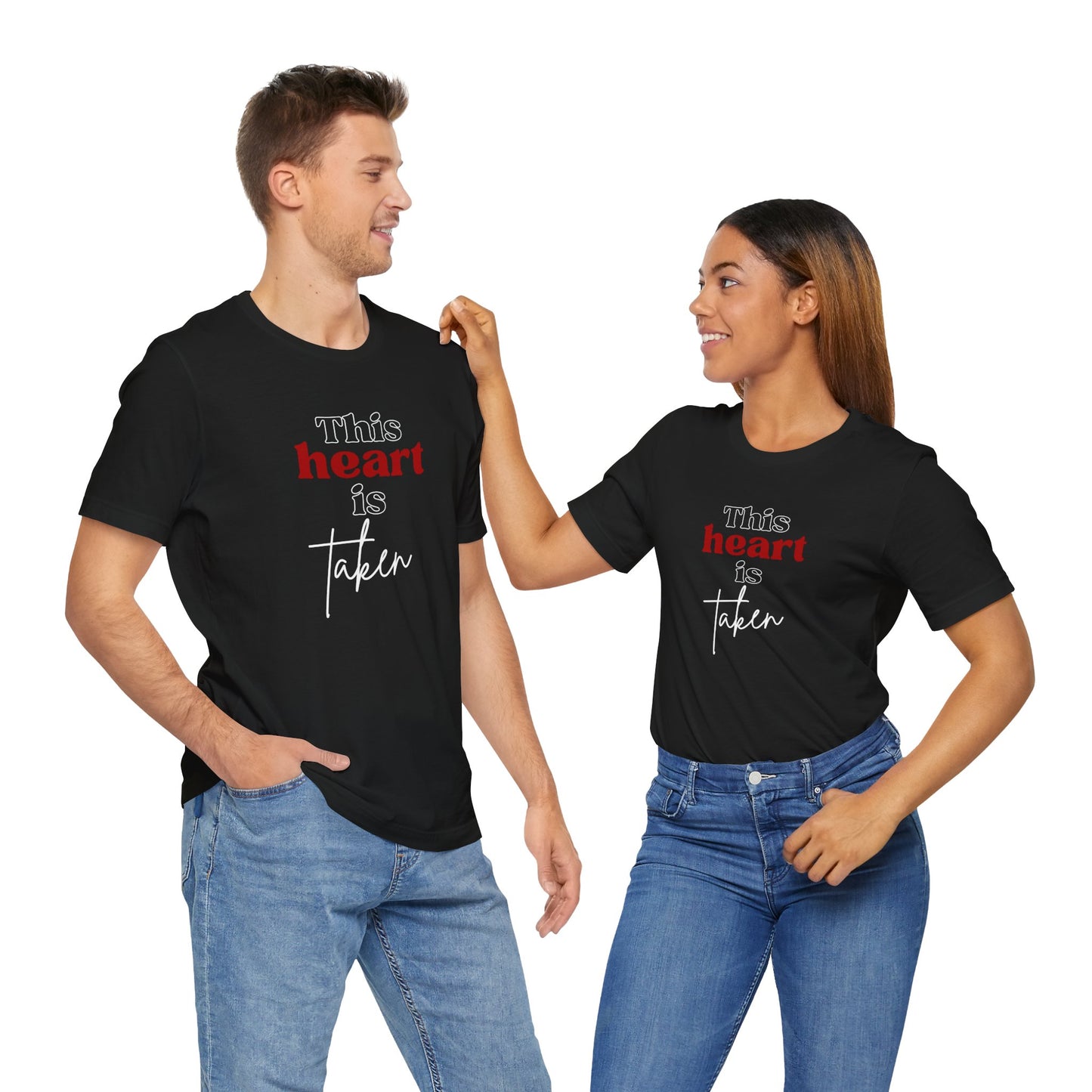 This Heart Is Taken, Unisex Jersey Short Sleeve Tee