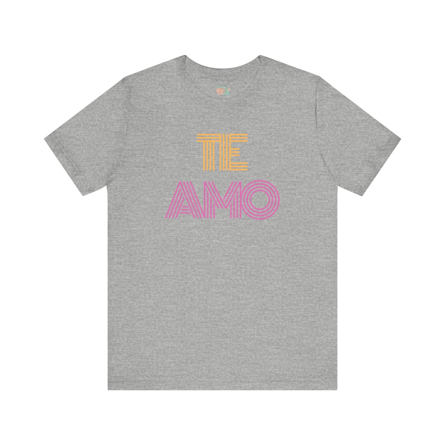 Te Amo, Unisex Jersey Short Sleeve Tee