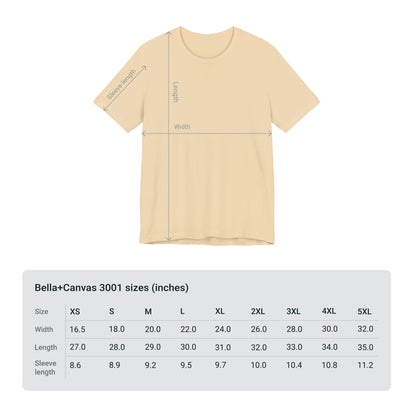 Te Amo, Unisex Jersey Short Sleeve Tee