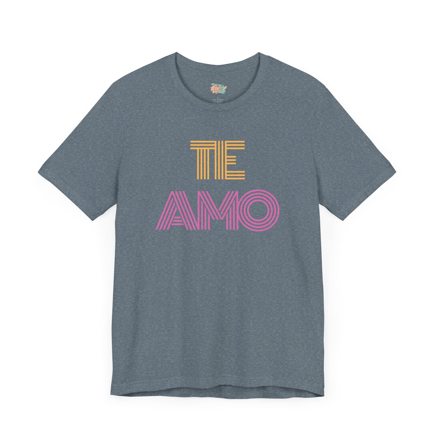Te Amo, Unisex Jersey Short Sleeve Tee