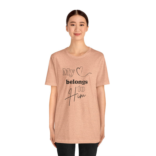 My Heart Belongs To Him, Valentine, Shirt