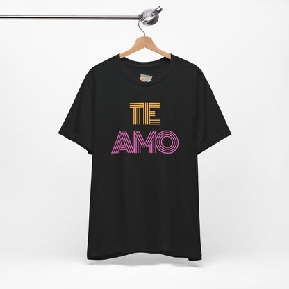 Te Amo, Unisex Jersey Short Sleeve Tee